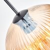 Koyoto Hanglamp, Kogellampje, Hanglamp Amber, 1-licht