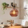 Koyoto Hanglamp, Kogellampje, Hanglamp Koperkleurig, 1-licht