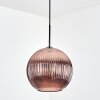 Koyoto Hanglamp, Kogellampje, Hanglamp Koperkleurig, 1-licht