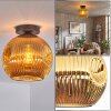 Ripoll Plafondlamp, Kogellampje Goud, 1-licht