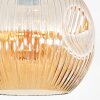 Ripoll Plafondlamp, Kogellampje Amber, 1-licht