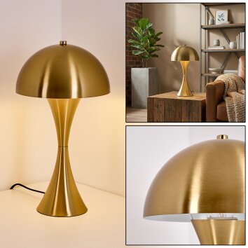 Garil Tafellamp Messing, 1-licht