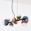 Chehalis Hanglamp, Kogellampje, Hanglamp Blauw, Groen, Duidelijk, Koperkleurig, 8-lichts