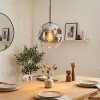Ripoll Hanglamp, Kogellampje, Hanglamp Duidelijk, Rookkleurig, 1-licht