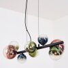 Chehalis Hanglamp, Kogellampje, Hanglamp Blauw, Groen, Duidelijk, Koperkleurig, 8-lichts
