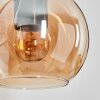 Koyoto Kogellampje, Wandlamp Natuurlijke kleuren, Zwart, 1-licht