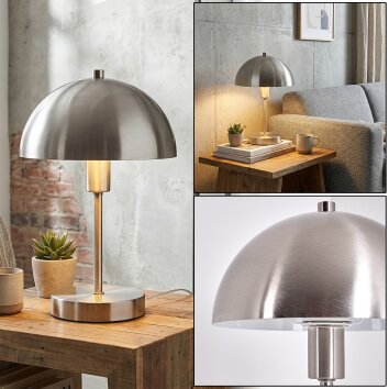 Veltri Tafellamp Nikkel mat, 1-licht