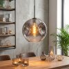 Ripoll Hanglamp, Kogellampje, Hanglamp Duidelijk, Rookkleurig, 1-licht