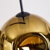 Ripoll Hanglamp, Kogellampje, Hanglamp Goud, 4-lichts