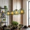 Koyoto Hanglamp, Kogellampje, Hanglamp Groen, 4-lichts