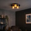 Folar Plafondlamp LED Zwart, 3-lichts