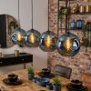 Ripoll Hanglamp, Kogellampje, Hanglamp Blauw, 4-lichts
