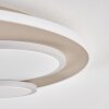 Horal Plafondlamp LED Zandkleurig, Wit, 1-licht