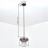 Mertola Hanglamp, Hanglamp Rookkleurig, 1-licht