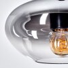 Mertola Hanglamp, Hanglamp Duidelijk, Rookkleurig, 1-licht