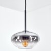 Mertola Hanglamp, Hanglamp Duidelijk, Rookkleurig, 1-licht