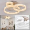Jalek Plafondlamp LED Zandkleurig, 1-licht
