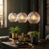 Koyoto Hanglamp, Kogellampje, Hanglamp Duidelijk, 3-lichts