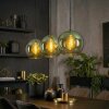 Koyoto Hanglamp, Kogellampje, Hanglamp Groen, 3-lichts