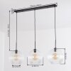 Koyoto Hanglamp, Kogellampje, Hanglamp Duidelijk, 3-lichts