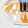 Mertola Hanglamp, Hanglamp Amber, Duidelijk, 1-licht
