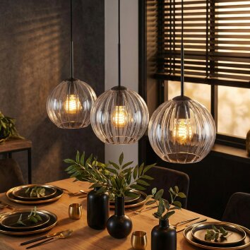 Koyoto Hanglamp, Hanglamp Duidelijk, 3-lichts