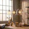 Koyoto Hanglamp, Kogellampje, Hanglamp Duidelijk, 3-lichts