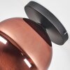 Koyoto Plafondlamp, Kogellampje 25 cm Koperkleurig, 1-licht