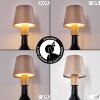 Salgadinho Buiten tafellamp, Tafellamp LED Zandkleurig, 1-licht