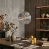 Ripoll Hanglamp, Kogellampje, Hanglamp Duidelijk, Rookkleurig, 1-licht