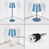 Salgadinho Buiten tafellamp, Tafellamp LED Blauw, 1-licht