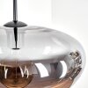 Mertola Hanglamp, Hanglamp Rookkleurig, 1-licht