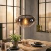 Mertola Hanglamp, Hanglamp Duidelijk, Rookkleurig, 1-licht