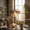 Mertola Hanglamp, Hanglamp Duidelijk, Rookkleurig, 1-licht