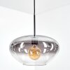Mertola Hanglamp, Hanglamp Duidelijk, Rookkleurig, 1-licht