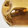 Ripoll Plafondlamp, Kogellampje Goud, 1-licht