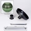 Koyoto Plafondlamp, Kogellampje 25 cm Groen, 1-licht