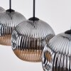 Ripoll Hanglamp, Kogellampje, Hanglamp Rookkleurig, 4-lichts