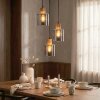 Mador Hanglamp, Hanglamp, Cluster hanglamp Natuurlijke kleuren, Zwart, 3-lichts