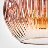 Ripoll Hanglamp, Hanglamp Duidelijk, Koperkleurig, 1-licht
