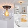 Koyoto Plafondlamp, Kogellampje 30 cm Duidelijk, 1-licht