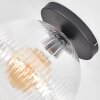 Koyoto Plafondlamp, Kogellampje 30 cm Duidelijk, 1-licht