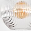 Koyoto Plafondlamp, Kogellampje 30 cm Duidelijk, 1-licht