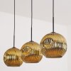 Ripoll Hanglamp, Kogellampje, Hanglamp Goud, 3-lichts