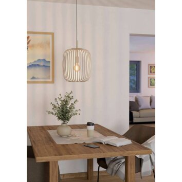 Eglo ROMAZZINA Hanger Zandkleurig, 1-licht