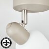Sivol Plafondlamp, Plafondspot Nikkel mat, Zandkleurig, 1-licht