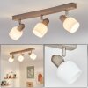 Sivol Plafondlamp, Plafondspot Nikkel mat, Zandkleurig, 3-lichts