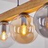 Gastor Hanglamp, Kogellampje, Hanglamp Natuurlijke kleuren, Zwart, 5-lichts