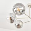 Gastor Plafondlamp, Kogellampje Zandkleurig, 6-lichts