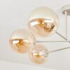 Gastor Plafondlamp, Kogellampje 80 cm Zandkleurig, 6-lichts